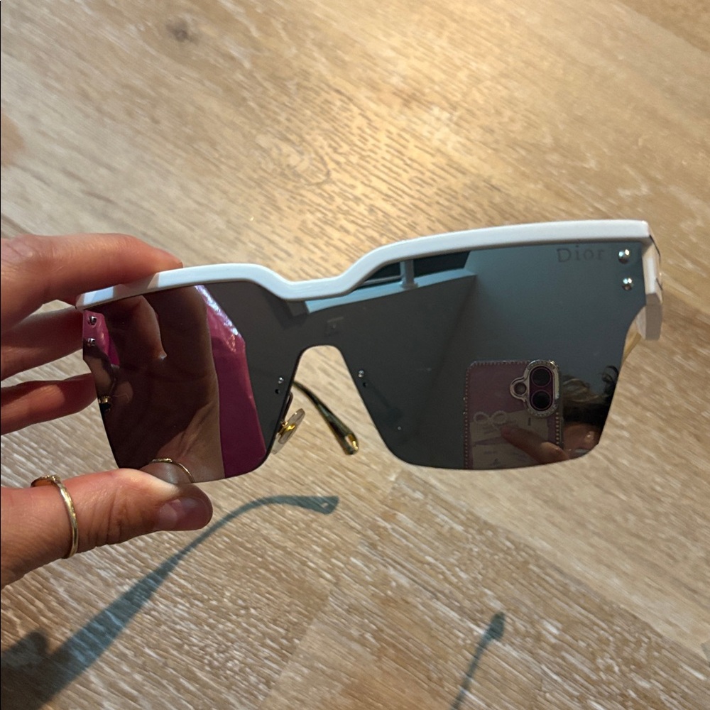 Dior Gold and Silver Sunglasses - Picture 3 of 9